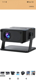 Mini portable projector /4k hd quality