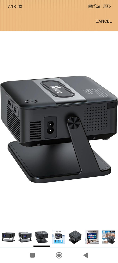 Mini portable projector /4k hd quality